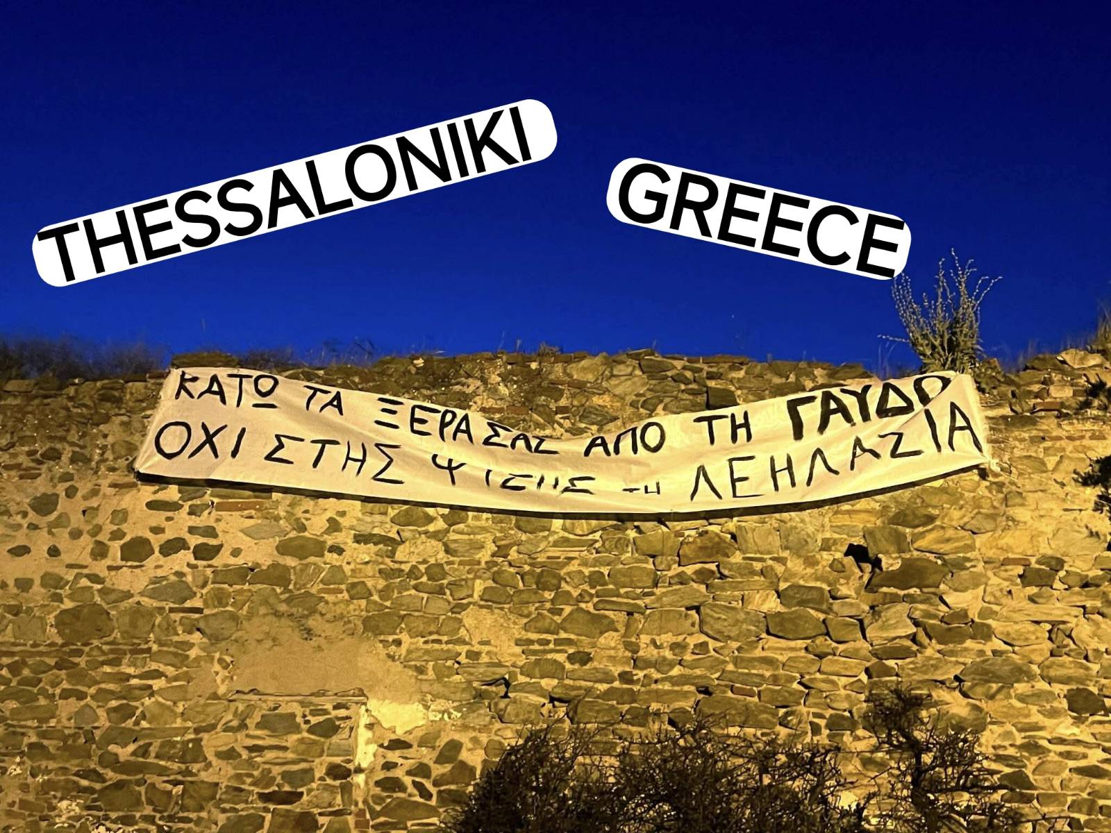 Διαμαρτυρία αλληλεγγύης